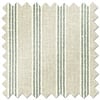Emily Bond George Stripe, Sage - Twist&Fit Roman Blind